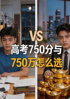 高考750分與750萬怎麼選